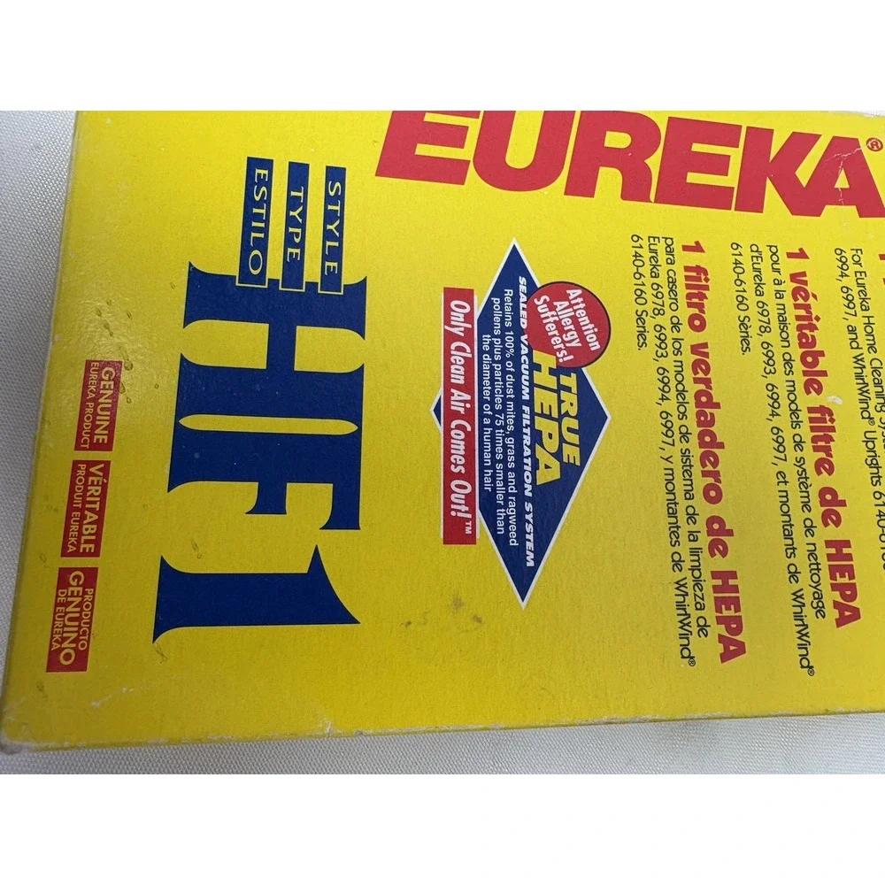 OEM Genuine Eureka HF1 HEPA Filter 60286A Made in Sweden‎